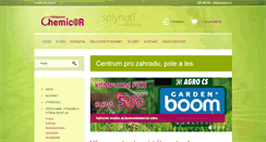 Desktop Screenshot of chemicor.cz